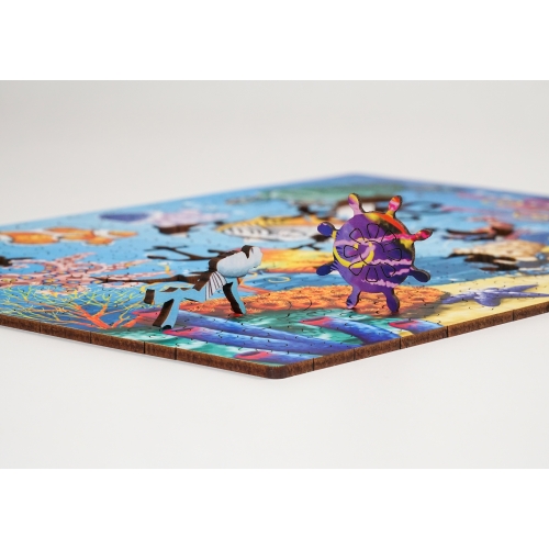 Drewniane puzzle A4 Blanka Olasik 